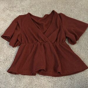 Cropped blouse